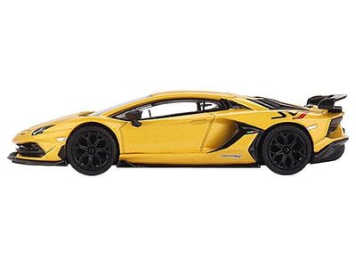 1/64 LAMBORGHINI AVENTADOR SVJ - MINI GT ORION AMARILLO