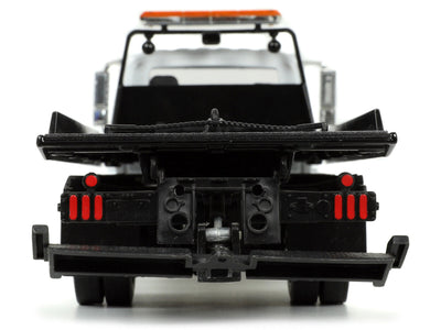 1/24 CAMIÓN DE REMOLQUE INTERNACIONAL DURASTAR 4400 PLATAFORMA - BLANCO