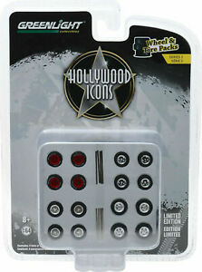 1:64 Set de Aros (4 sets) - Hollywood Icons