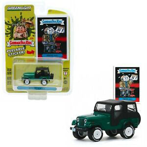 1:64 Garbage Pail Kids 1970 Jeep CJ-5