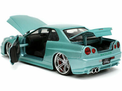 1/24 NISSAN SKYLINE GT-R DE BRIAN (BNR34) - RÁPIDOS Y FURIOSO