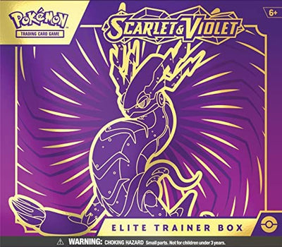 CAJA DE ENTRENADORES ÉLITE DE POKEMON TCG: ESCARLATA Y VIOLETA