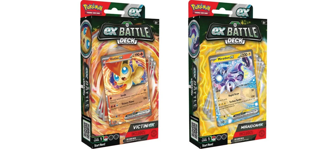 POKEMON - VICTINI / MIRAIDON EX BATTLE DECK