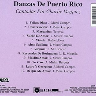 CD Charlie Vazquez - Danzas