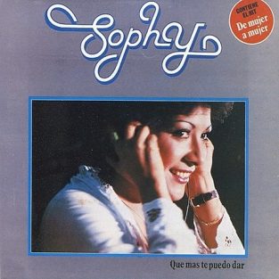 CD de Sophy - Que mas te puedo dar
