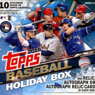 2016 Topps Holiday Box Baseball - Box