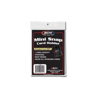 BCW Mini snap cardholder
