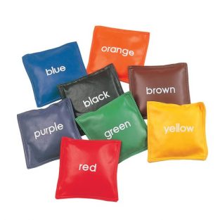 Bean Bag con nombres de colores.