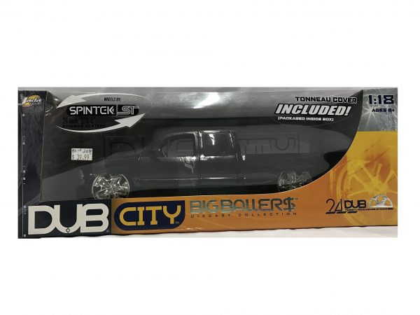 1:18 Chevrolet Silverado Negro Dub City - Jada Toys