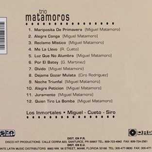 CD de Trio Matamoros- Los inmortales
