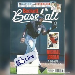 Beckett de Baseball - July 2020 Michael Jordan