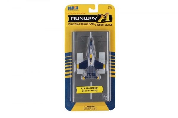 RUNWAY 24 - F/A- 18A HORNET (USN Blue Angels)