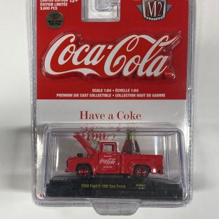 1:64 1956 Coca Cola Ford F-150 Tow Truck "Chase Car Limited to 750pcs"