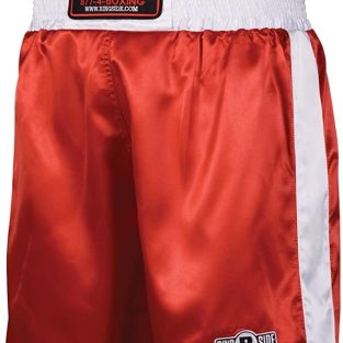 Pantalon de boxeo Rojo y blanco / Red & white trunks Ringside PSTREDW